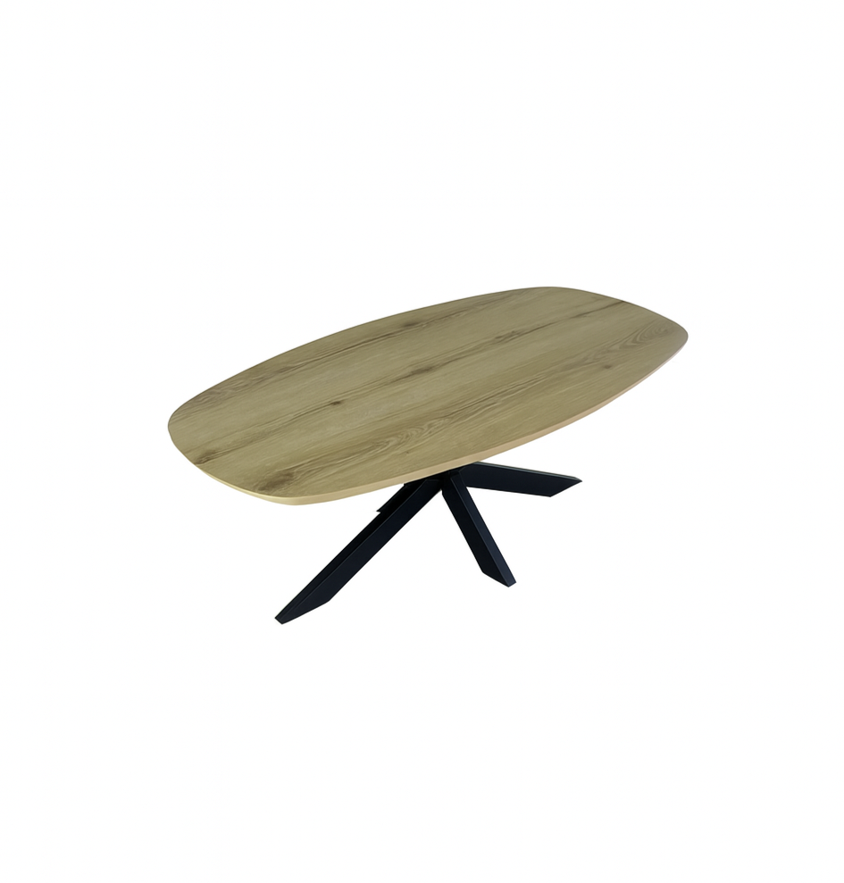 Radüslü Meşe Orta Sehpa