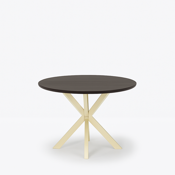 001 Yuvarlak Ceviz Masa (1015)