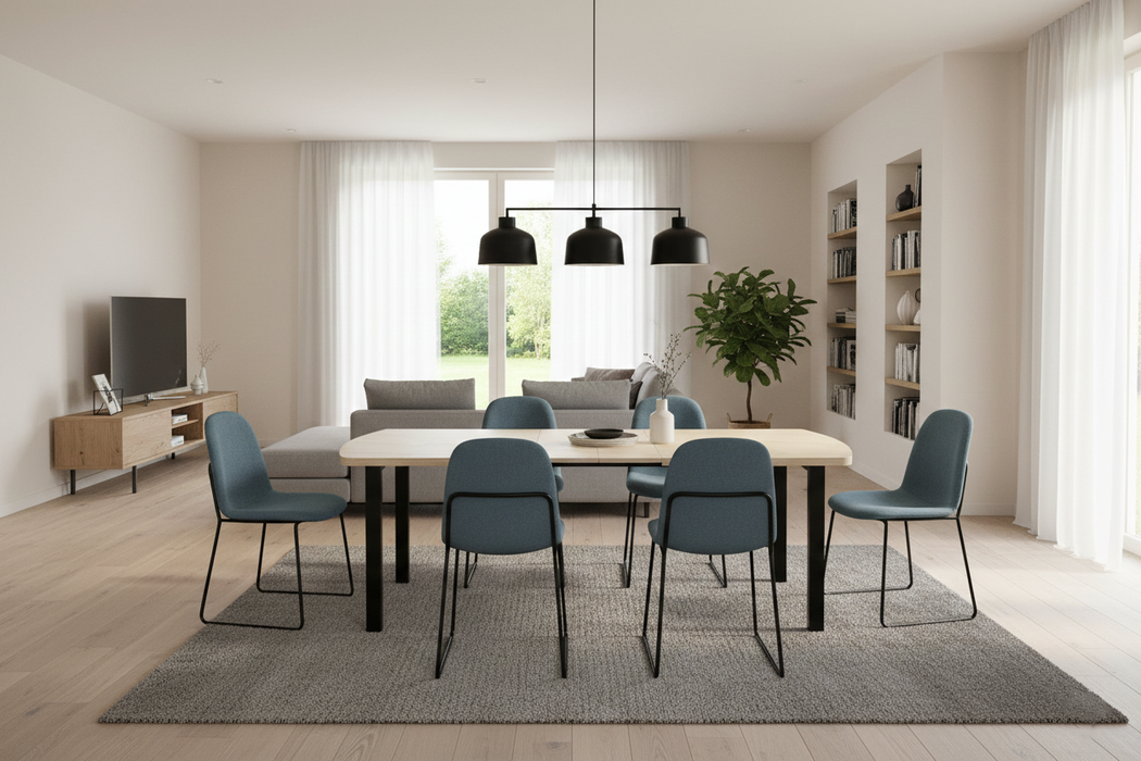 Traverten Açılır Masa