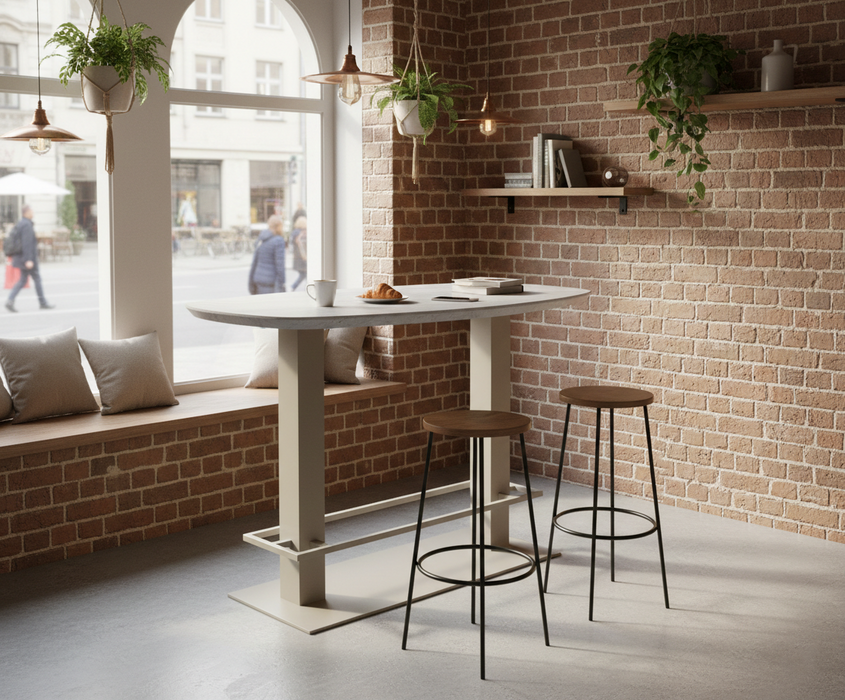 Traverten Bar Masası