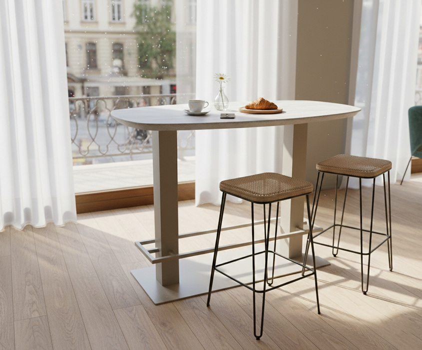 Traverten Bar Masası