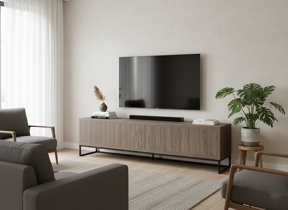 200 cm Ceviz TV Ünitesi