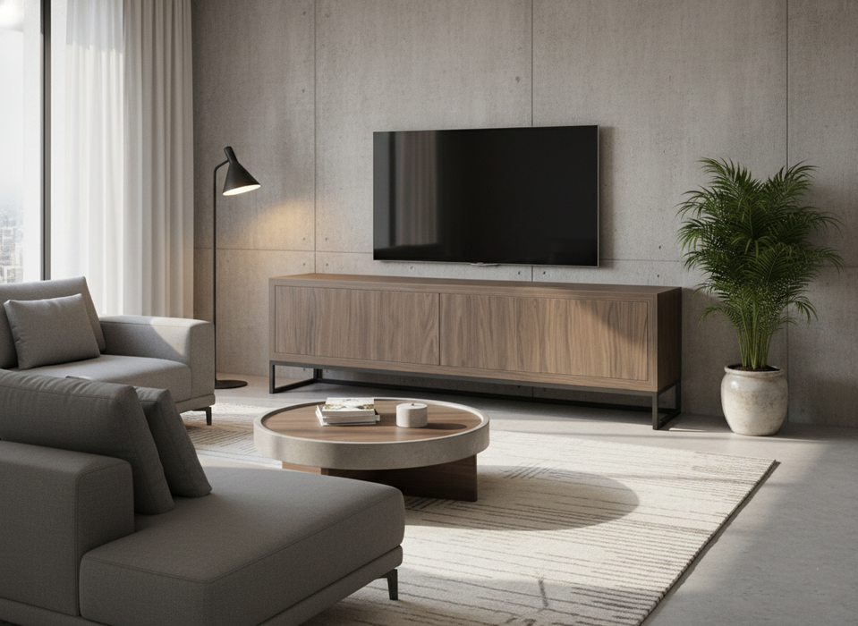 200 cm Ceviz TV Ünitesi